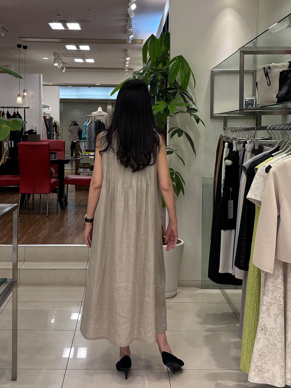 サムネイル： Hayama  Time  麻ワンピース