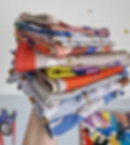 Miniatura: Unikatowa, bawełniana chusta „My darling”