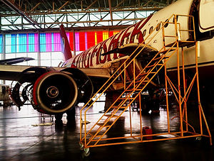 Aircraft in Hangar