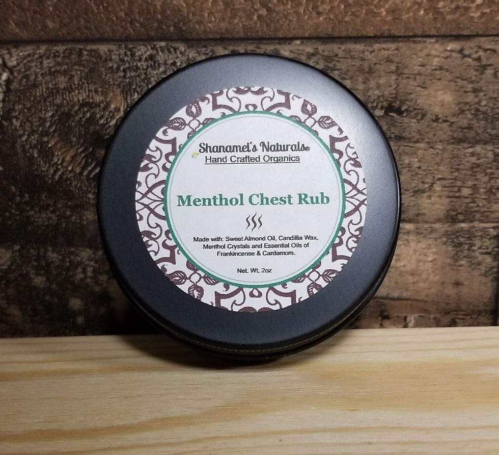 Menthol Chest Rub
