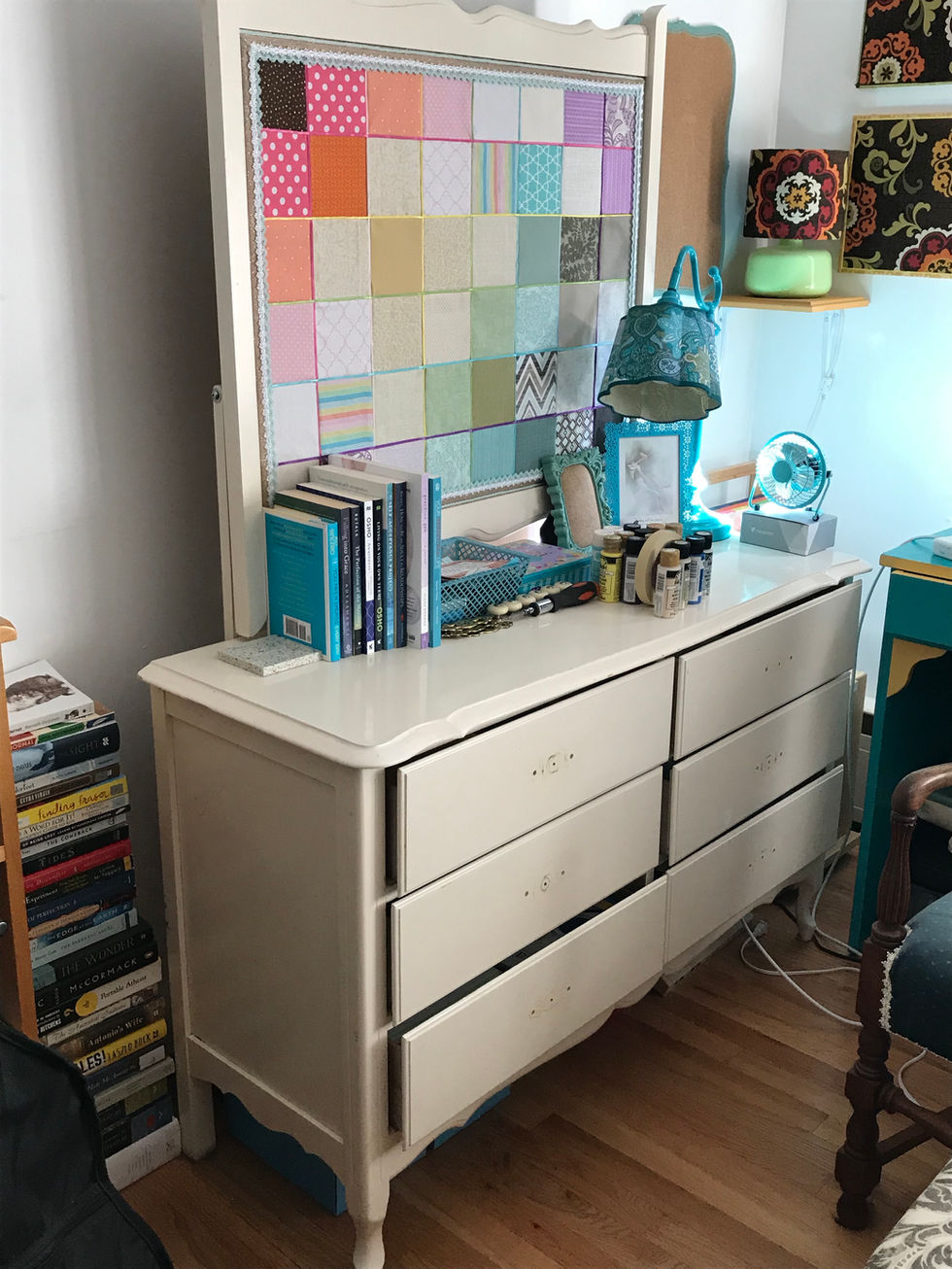 Rainbow Craft Desk