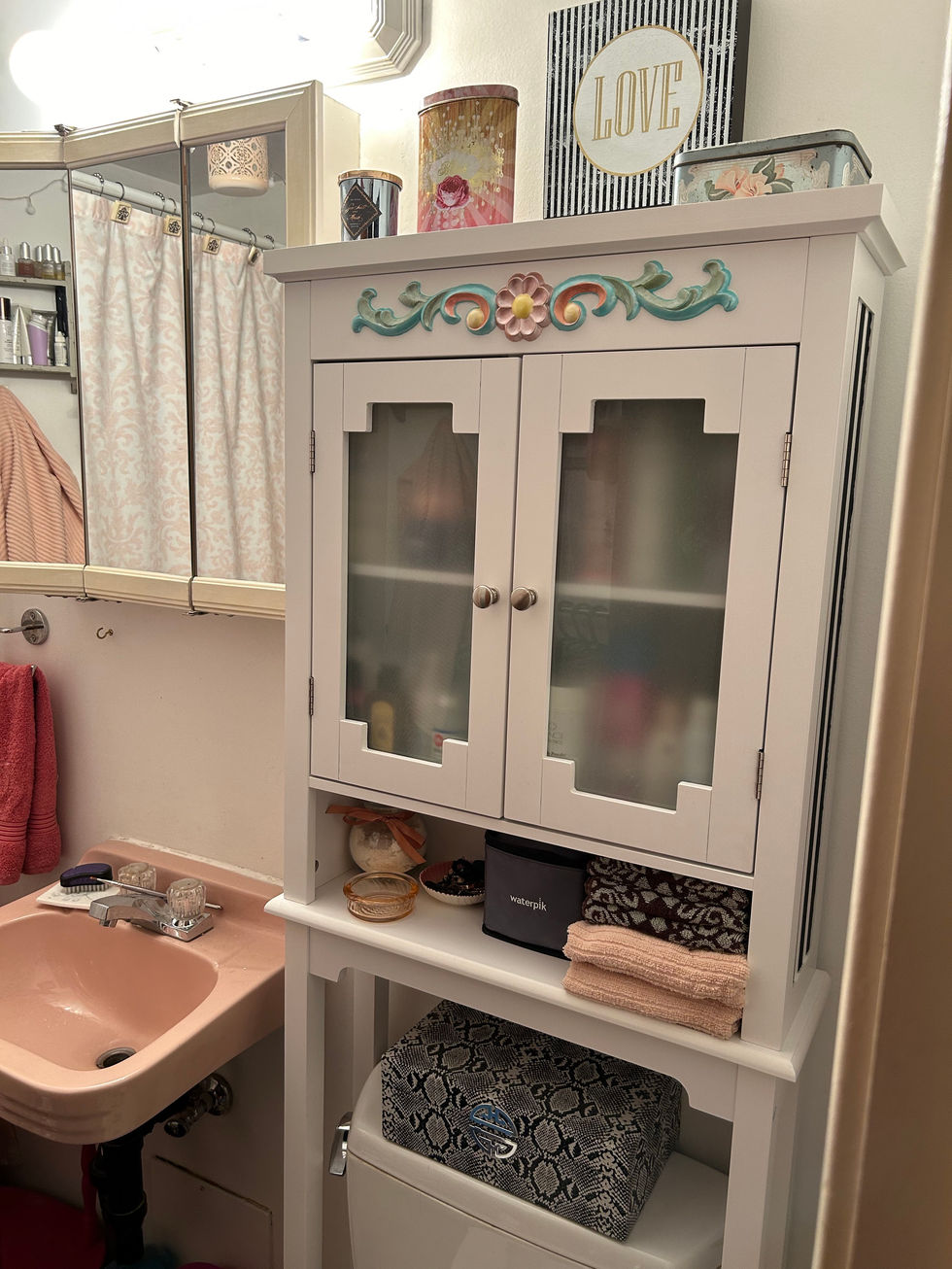 New Custom Bathroom Cabinet