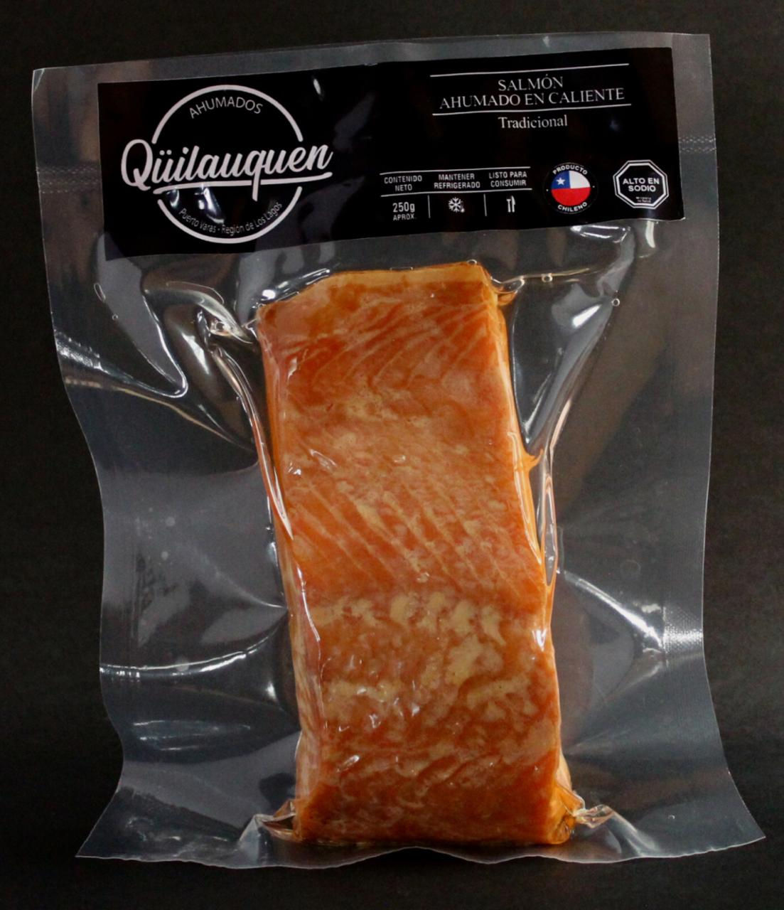 Salmón ahumado en caliente 500g