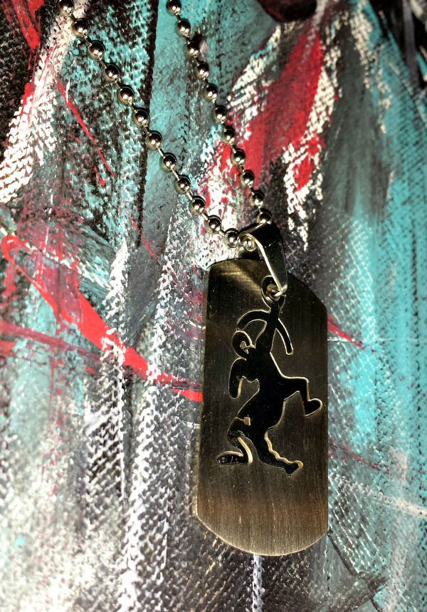 Thumbnail: Stainless Steel Zodiac Tag - Sagittarius