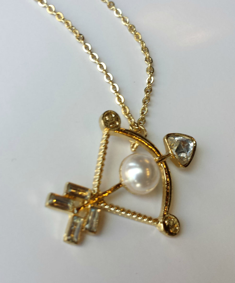 Thumbnail: Sagittarius "Archer" Pearl Necklace