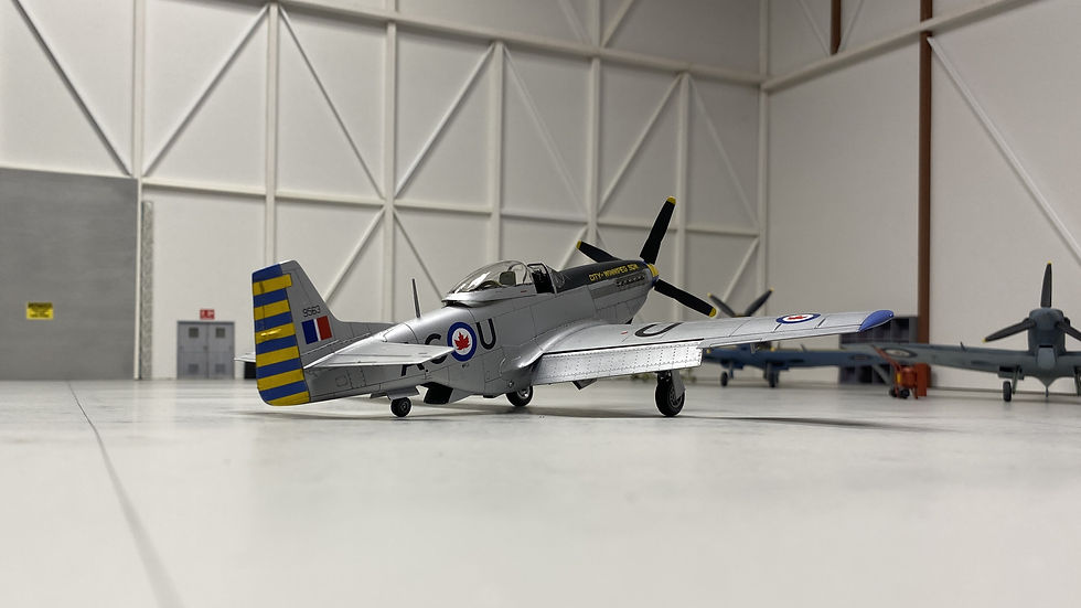 1/48th Tamiya P-51D Mustang RCAF 402 Squadron