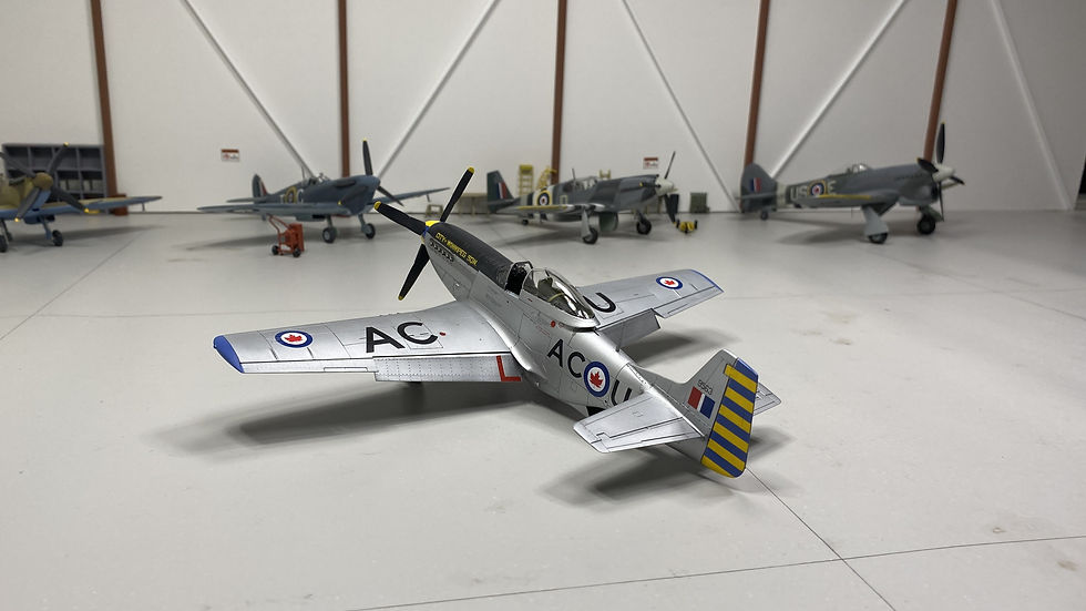 1/48th Tamiya P-51D Mustang RCAF 402 Squadron