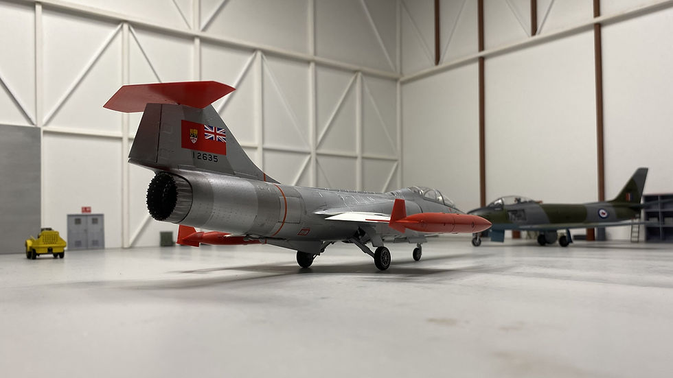 1/48th Hasegawa TF-104 Starfighter