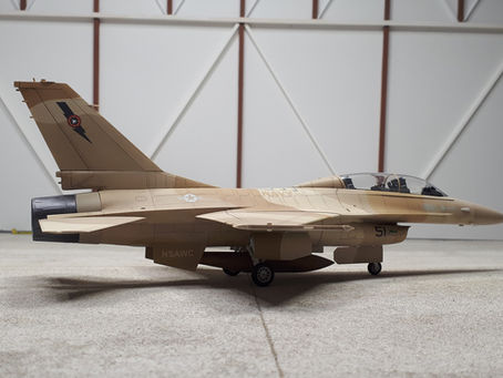 NSAWC Viper: 1/48th Hasegawa F16B Plus Falcon