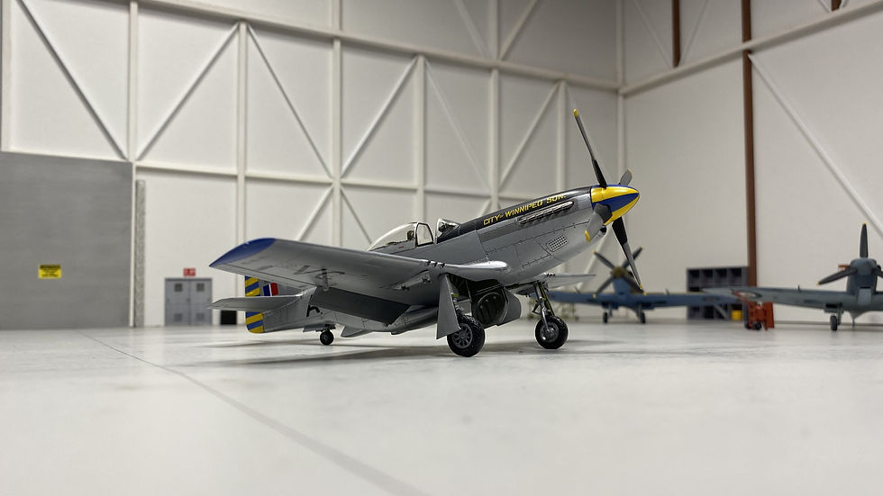 1/48th Tamiya P-51D Mustang RCAF 402 Squadron