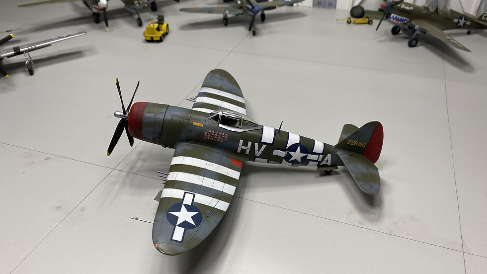 1/48th Hasegawa P-47D Thunderbolt