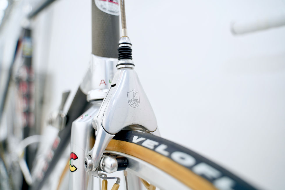 Thumbnail: 1987 Alan Carbonio 61cm Bicycle Campagnolo C Record
