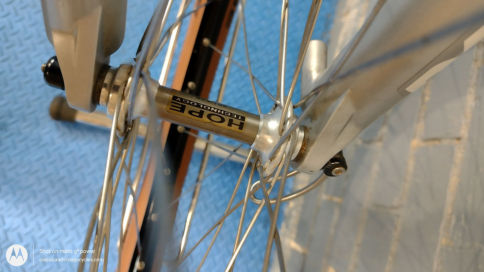 Thumbnail: Retro Nickel-Plated MTB Ritchey Logic Tubing, Ritchey Dropouts Ritchey Finishing