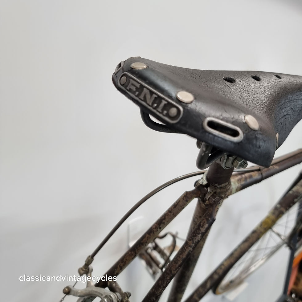 Thumbnail: Vintage 1942-3 Benotto Campagnolo Cambio Corsa Race Bike