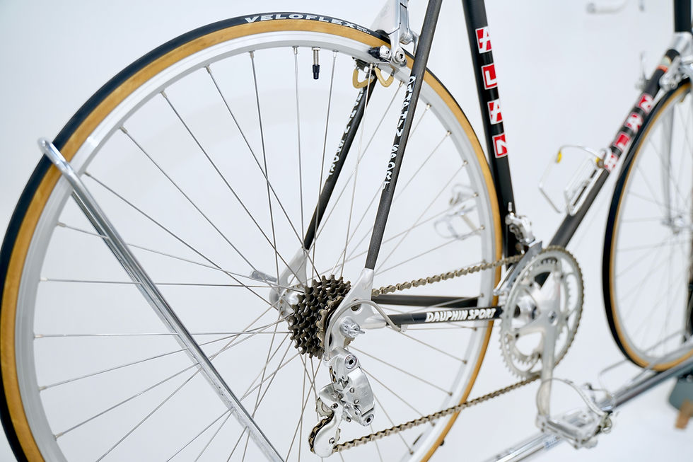 Thumbnail: 1987 Alan Carbonio 61cm Bicycle Campagnolo C Record