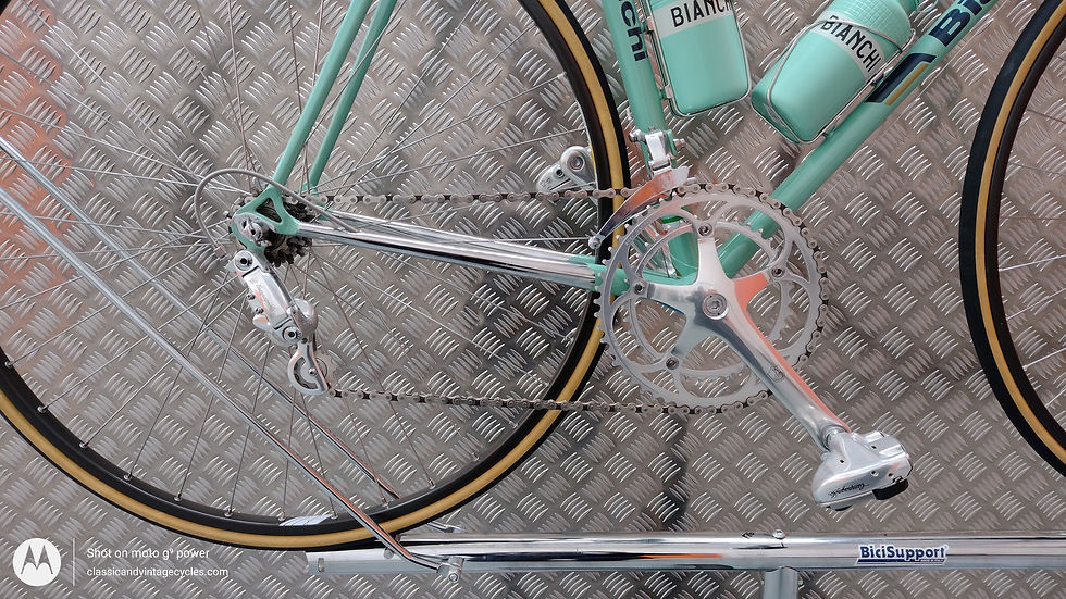 Thumbnail: 1989 Bianchi X4 Specialissima Bicycle 56cm Campagnolo Record Delta Groupset