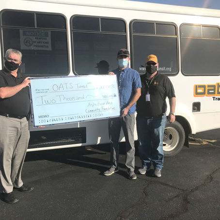 OATS Transit receives grant from Ash Grove Community Foundation