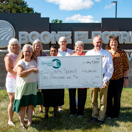OATS Transit receives grant from Boone Electric Community Trust