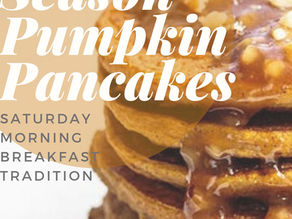 Holiday Season Pumpkin Pancakes