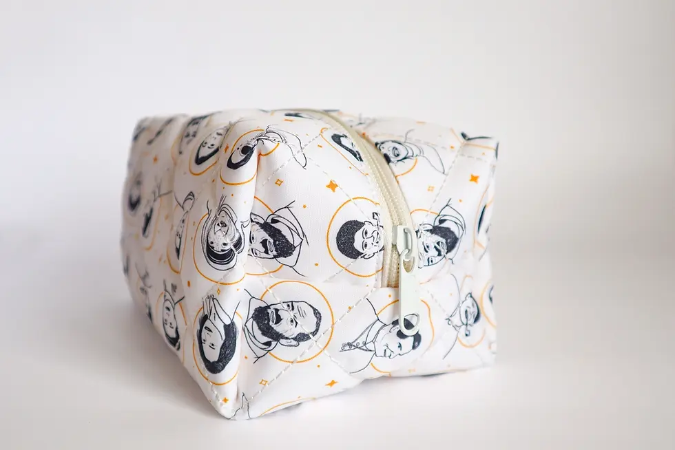 Thumbnail: Saints Quilted Pouch