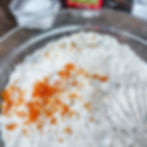 orange zest in irish soda bread flour mixture for the feast of st patrick