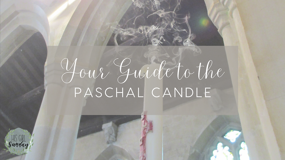 paschal candle, guide, Catholic Easter custom