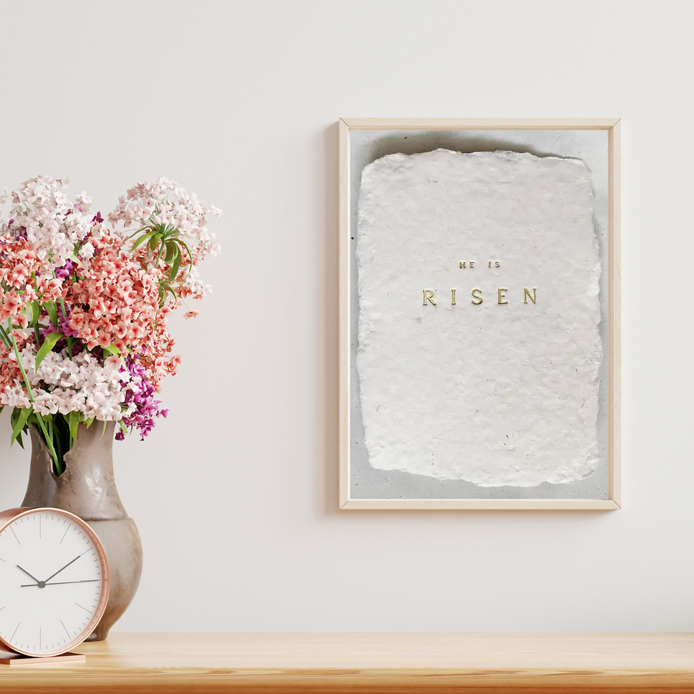 Thumbnail: He is Risen Mini Print
