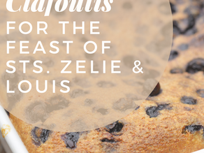 Gluten-Free Blueberry Clafoutis: Fancy-Feeling French Dessert for the Feast of Sts. Louis & Zélie