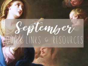 September Quick Links & Resources
