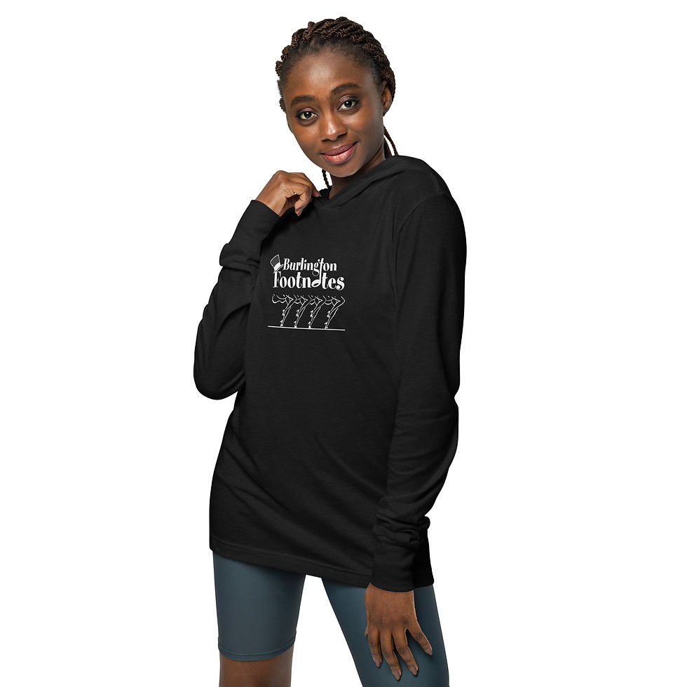 Footnotes Hooded long-sleeve tee copy