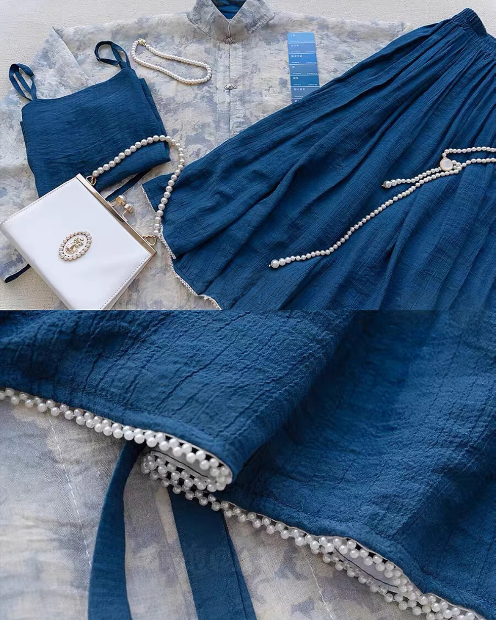 Thumbnail: Lanhua 兰花 Orchid Modernized Ming Dynasty Hanfu