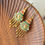 Thumbnail: Gold Jumping Fish Earrings