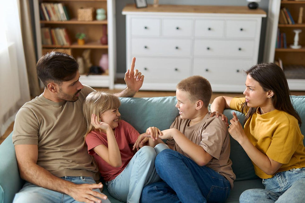 Emoții în familie