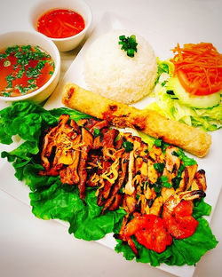 Combination Rice Plate