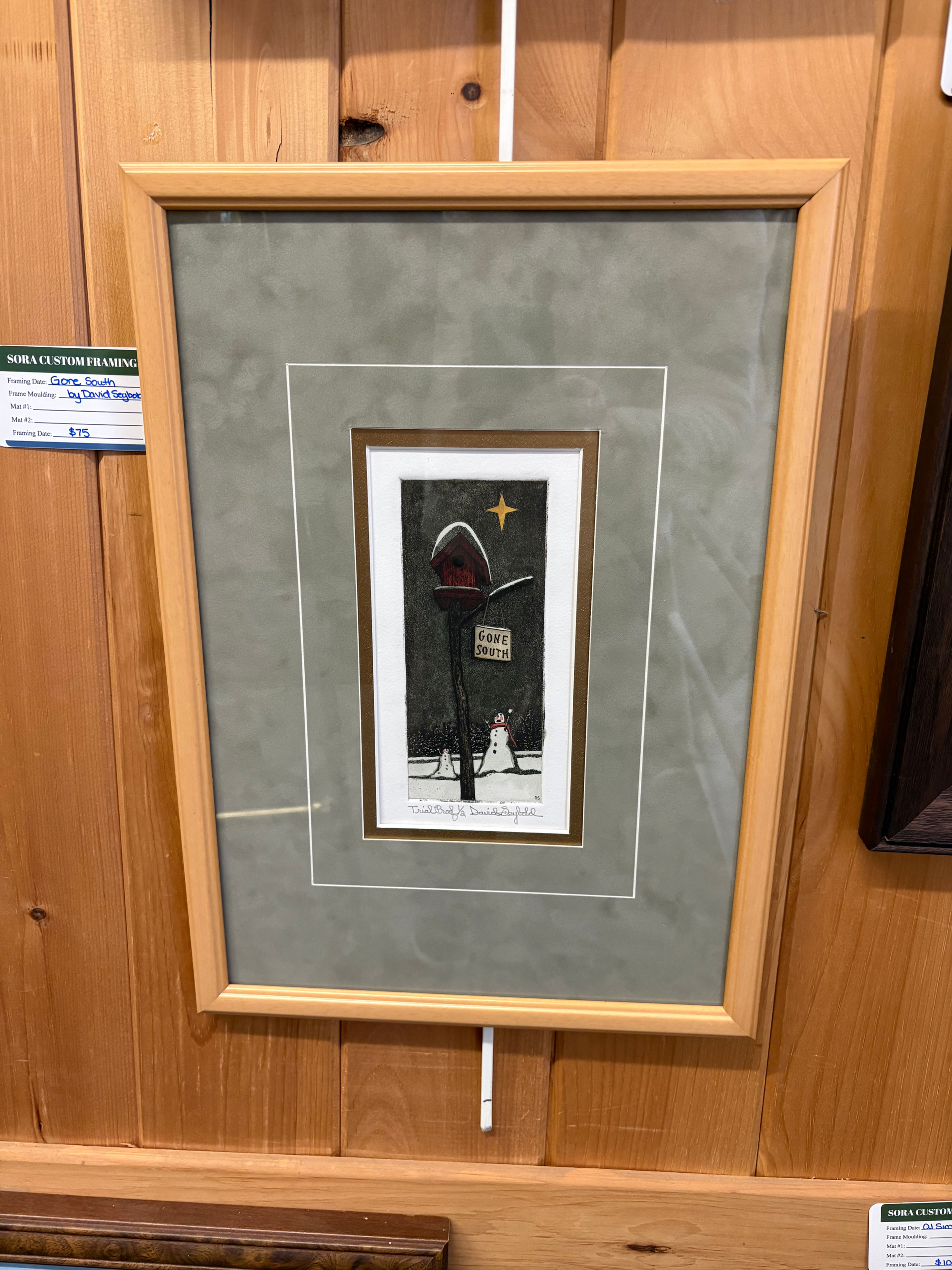 Gone South by David Seybold (Trial Proof)