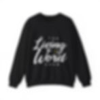 Thumbnail: The Living Word Show | Flagship | Unisex Heavy Blend™ Crewneck Sweatshirt