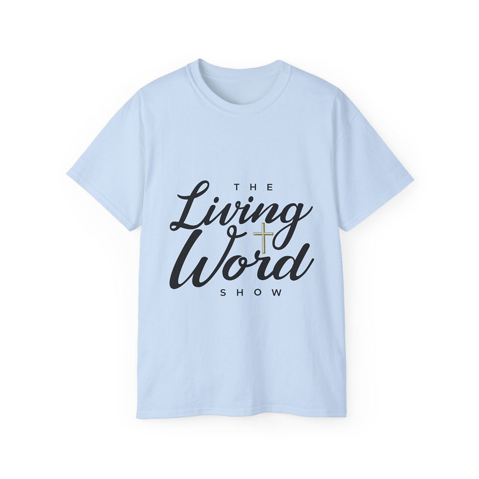 Thumbnail: The Living Word Show | Flagship | Unisex Ultra Cotton Tee