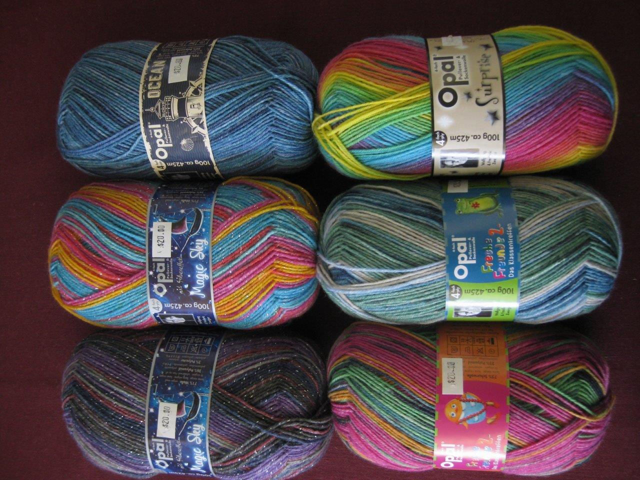 Wool Opal Sock Yarn (4ply)