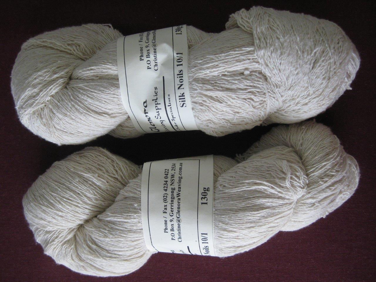 Silk Yarn -Noils 10/1