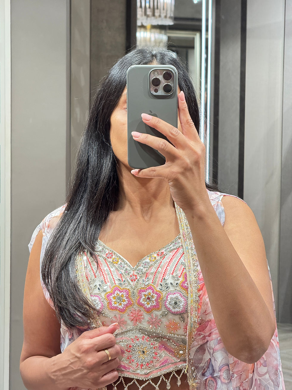 Thumbnail: Printed Jacket with Sharara - Size 10-12