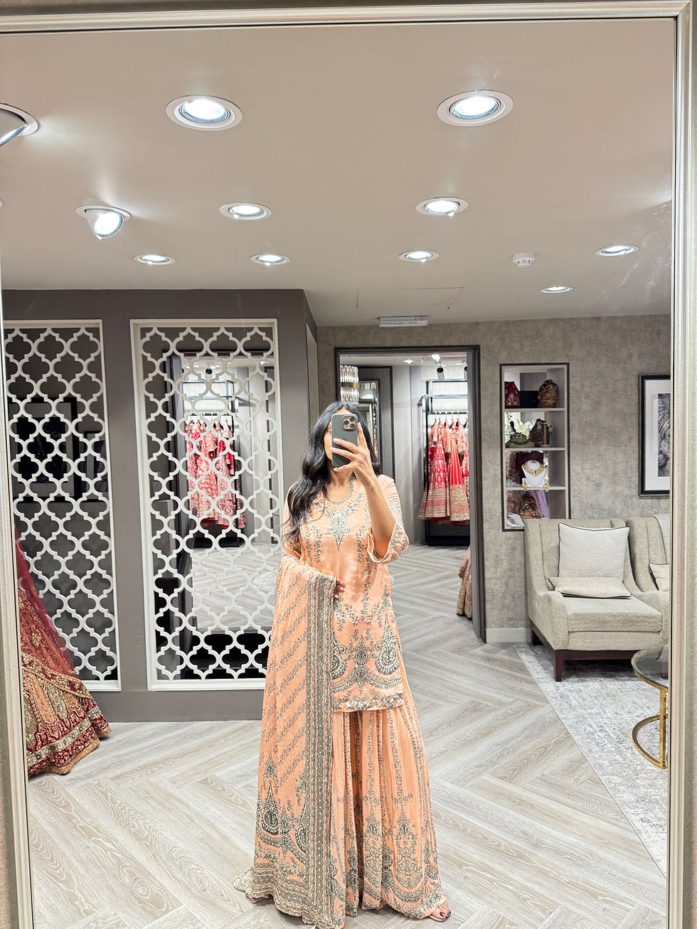 Thumbnail: Printed Sharara Set - 3 colours