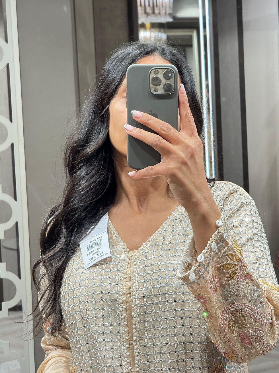 Thumbnail: Kurta & Sharara Suit UK 12 / Size 40