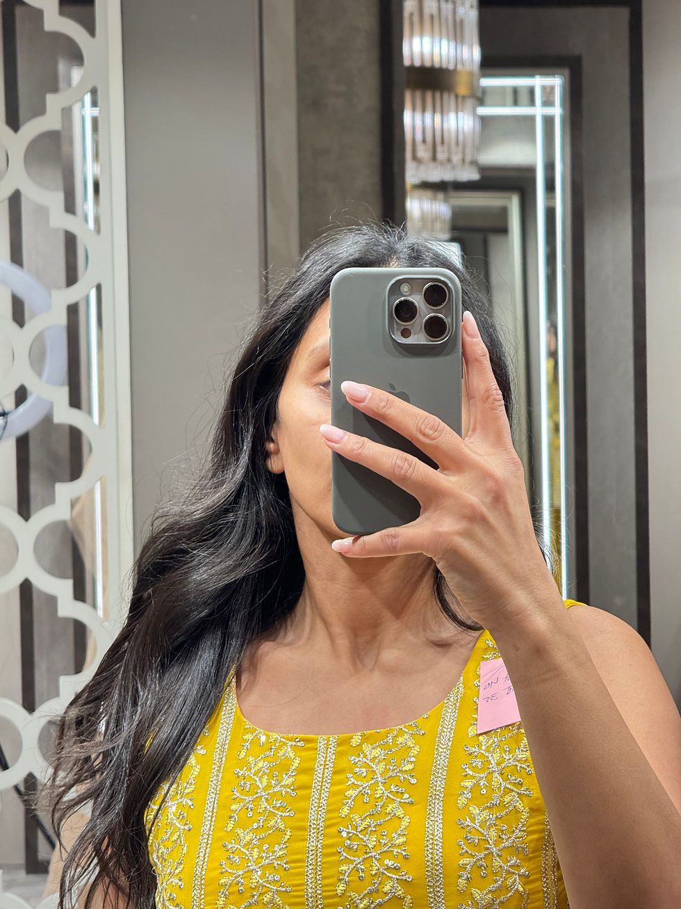 Thumbnail: Yellow Peplum Sharara - Size 38 - 44