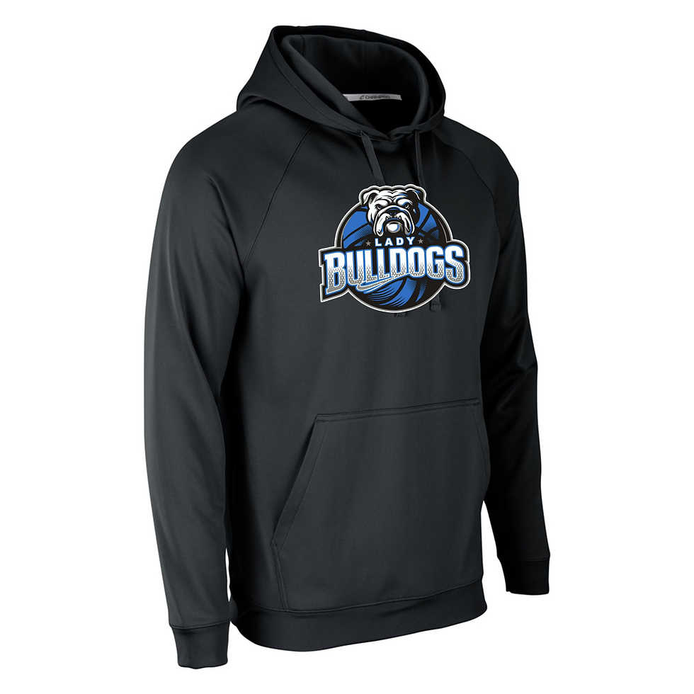 BEST Lady Bulldog Basketball Fleece Hoodie