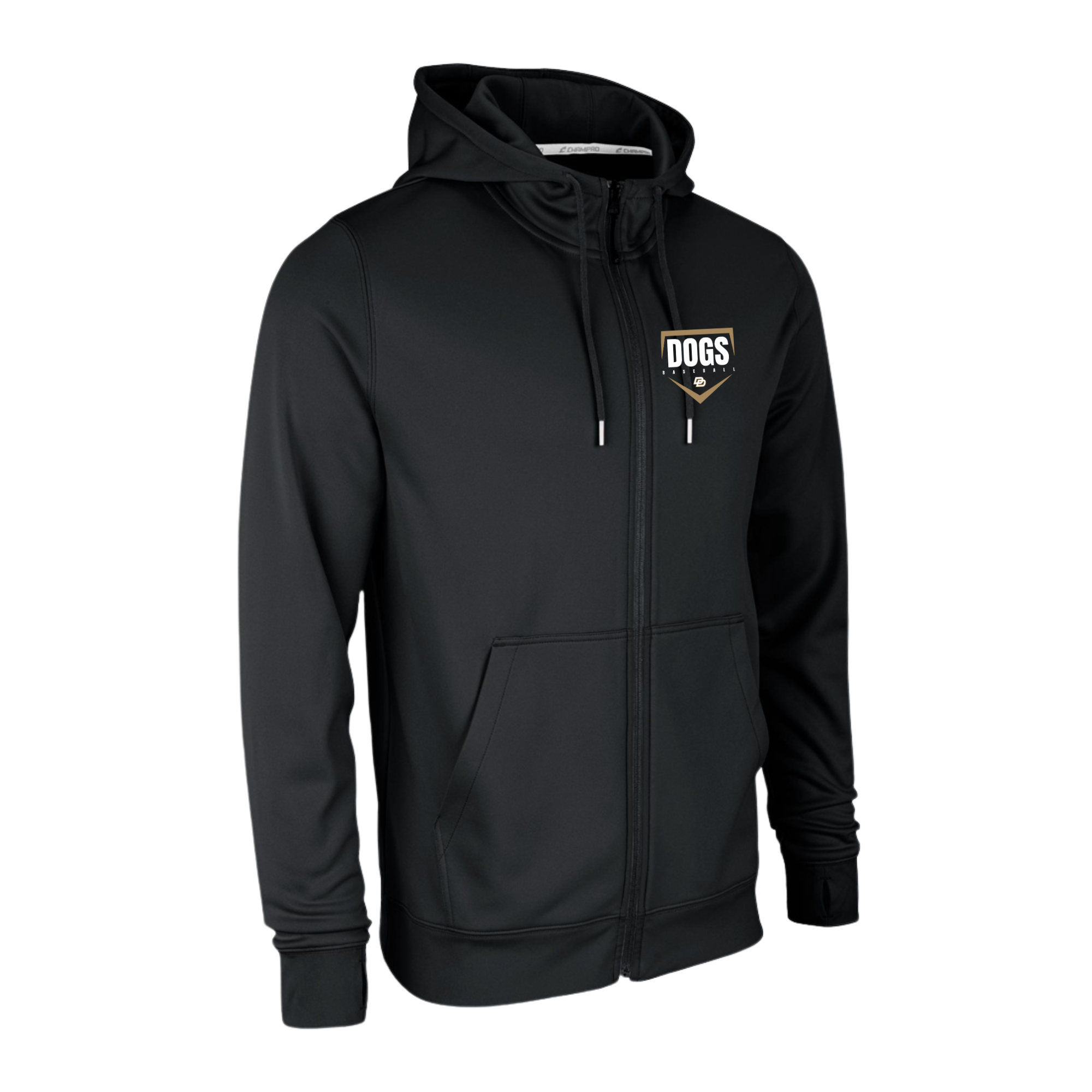 DD 9U Champro Fleece Zip-Up Hoodie