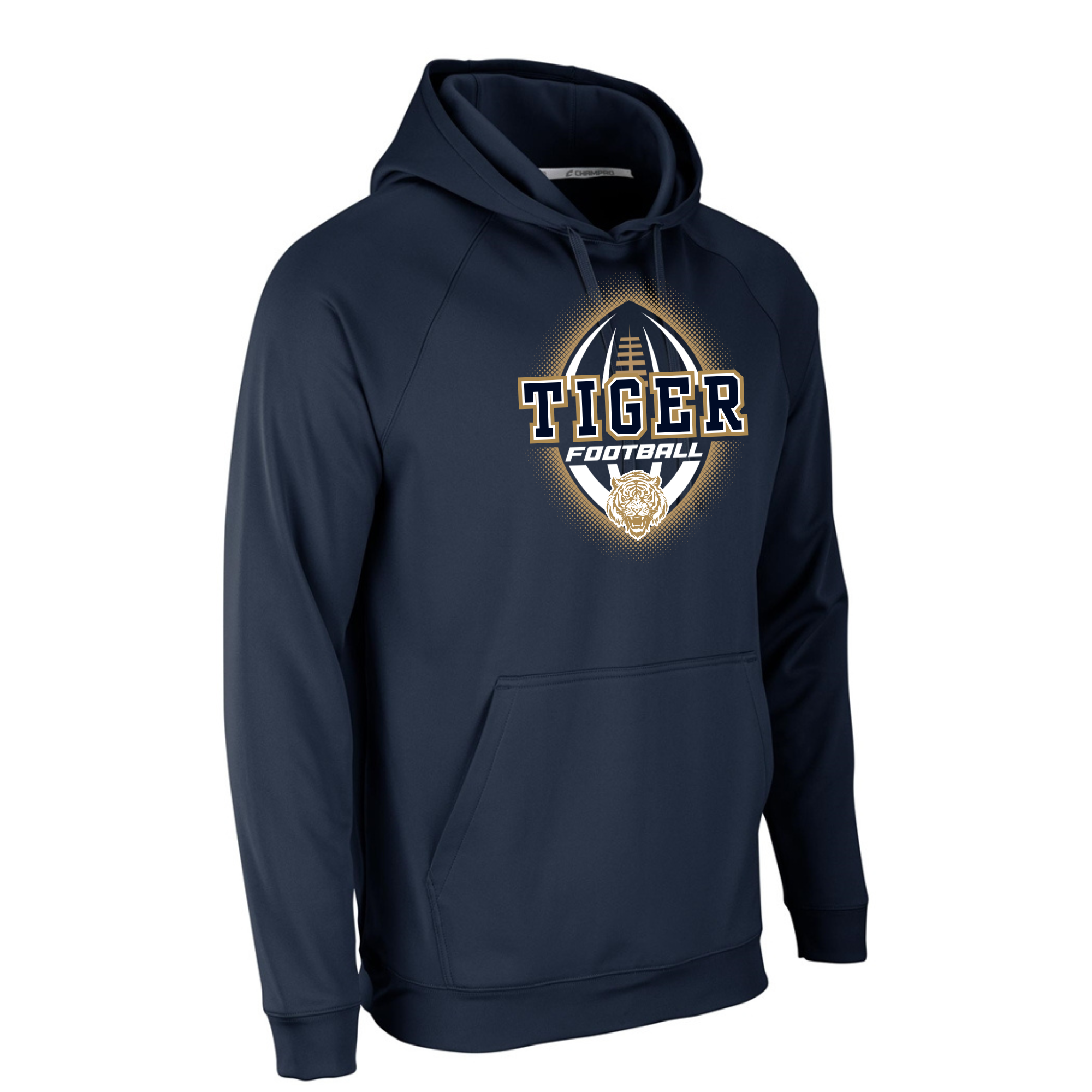 SSYL Football Design 2  Champro Fleece Hoodie