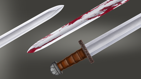 2D Art - Sword concept art