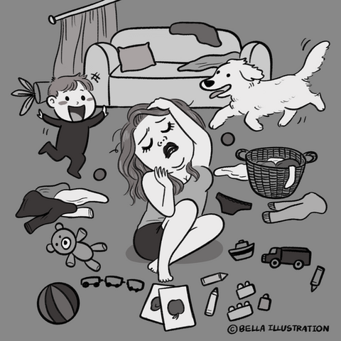 The Tortured Mom Department