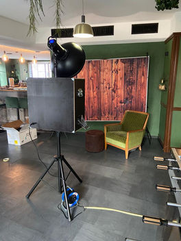 Flashback Fotobox in einer Bar