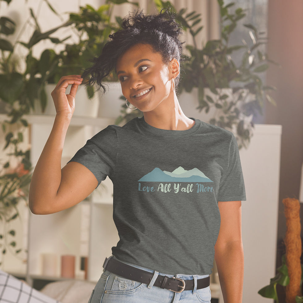 Thumbnail: Love All Y'all More Short-Sleeve Unisex T-Shirt
